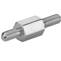 Abstandsbolzen Stahl Außen/Außengewinde 10 mm...