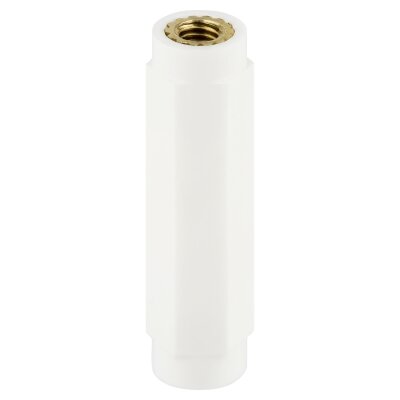 Isolierbolzen PA-Messing Innen/Innengewinde M4 SW8