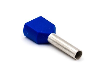 Aderendhülse Twin Isolierte DIN 46228/4; 2 x 10,0 mm² - 14 mm rot