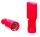 Rundsteckhülsen, vollisoliert PVC; 0,5-1,5 mm² - Ø 4 rot