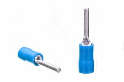 Pin cable lugs, insulated