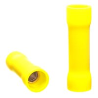Stoßverbinder, isoliert; 0,1 - 0,5 mm² - gelb