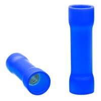 Stoßverbinder, isoliert; 16 mm² - blau
