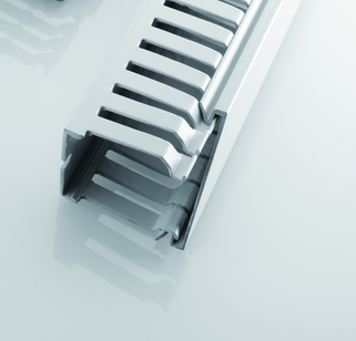Wiring ducts DIN halogen-free 50 x 75 mm gray