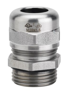 Kabelverschraubung Edelstahl, metrisch M16 x 1,5