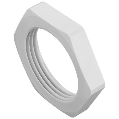 Hexagon nuts, metric M16 x 1.5 - light gray RAL7035