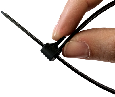 Wiederlösbare Kabelbinder