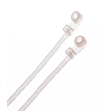 Kabelbinder mit Anschraub&ouml;se natur 370 mm - 7,6 mm